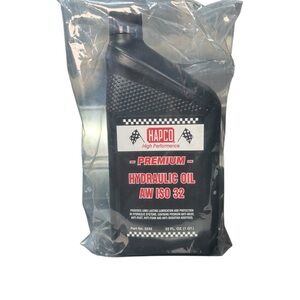 Hapco Premium Hydraulic Oil AW ISO 32 1 Quart Anti Wear Fluid New